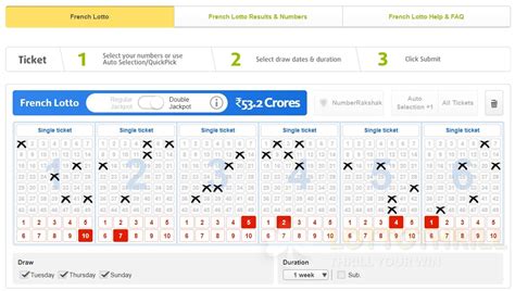 Hot Numbers to Play for the French Lottery 6/49 + B .